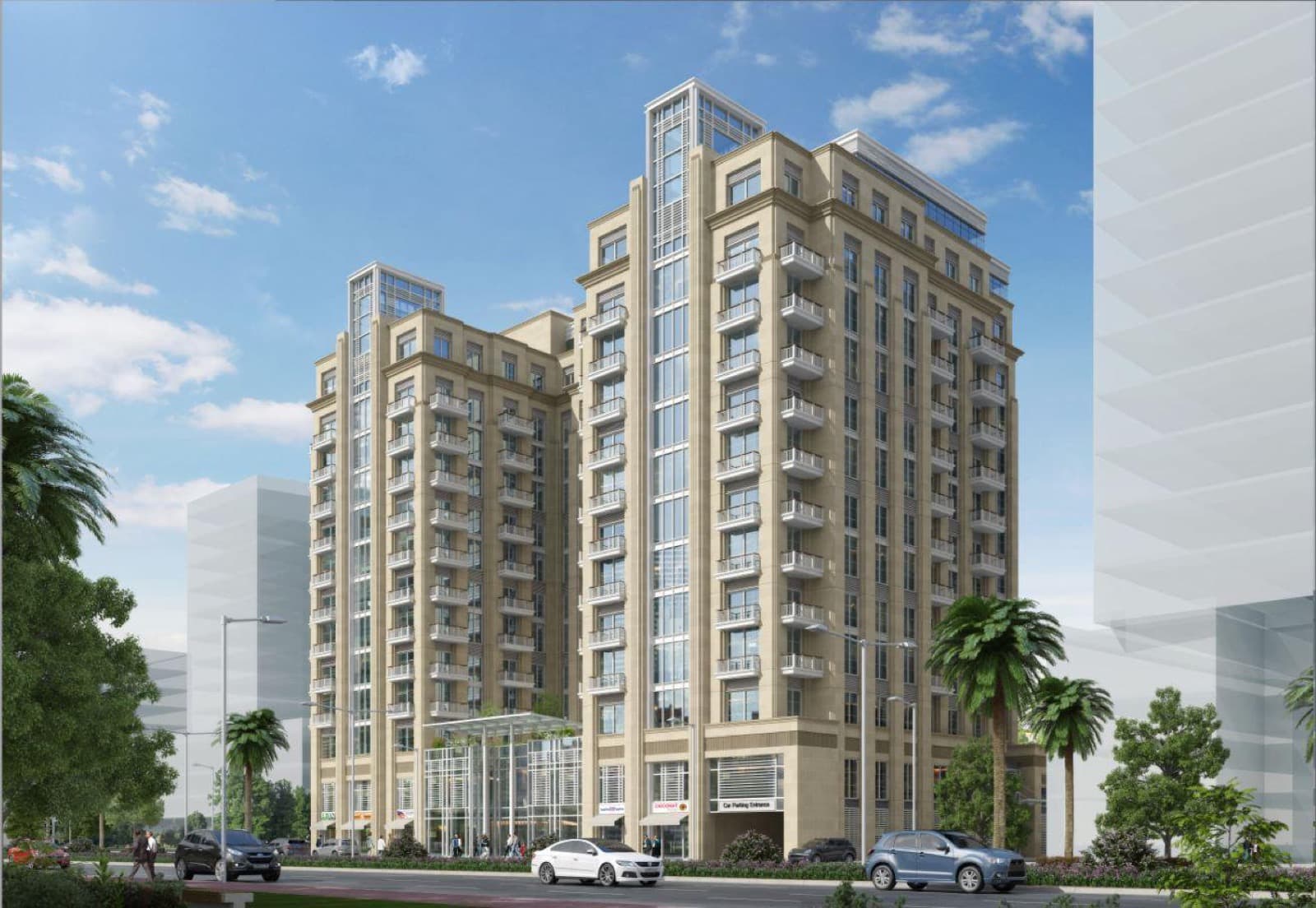 Mixed Use Building — 170 Apartments (Twin Towers)